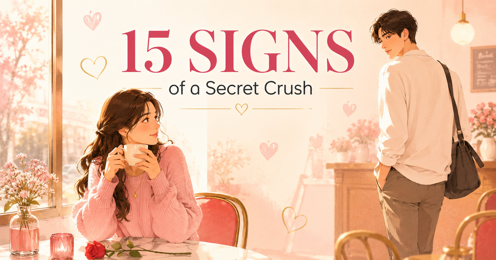 15 Signs Someone Has a Secret Crush on You (How to Tell)