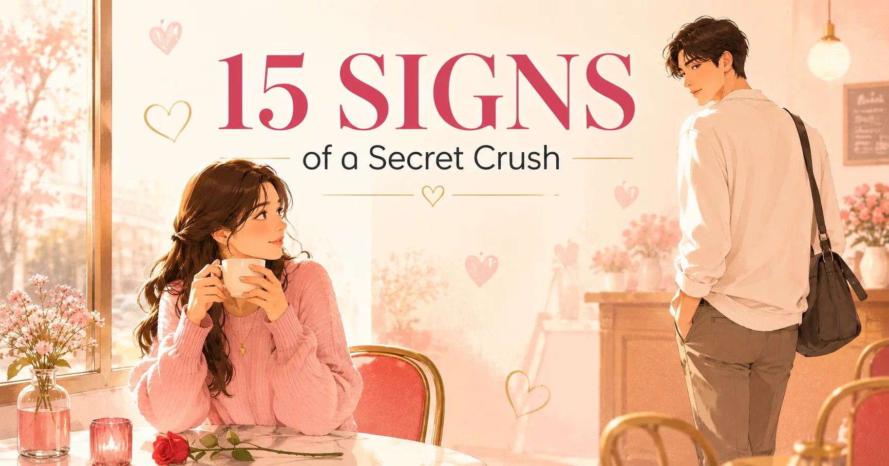 15 Signs Someone Has a Secret Crush on You (How to Tell)